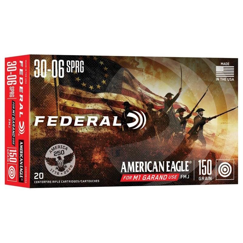 Box of Federal American Eagle ammunition