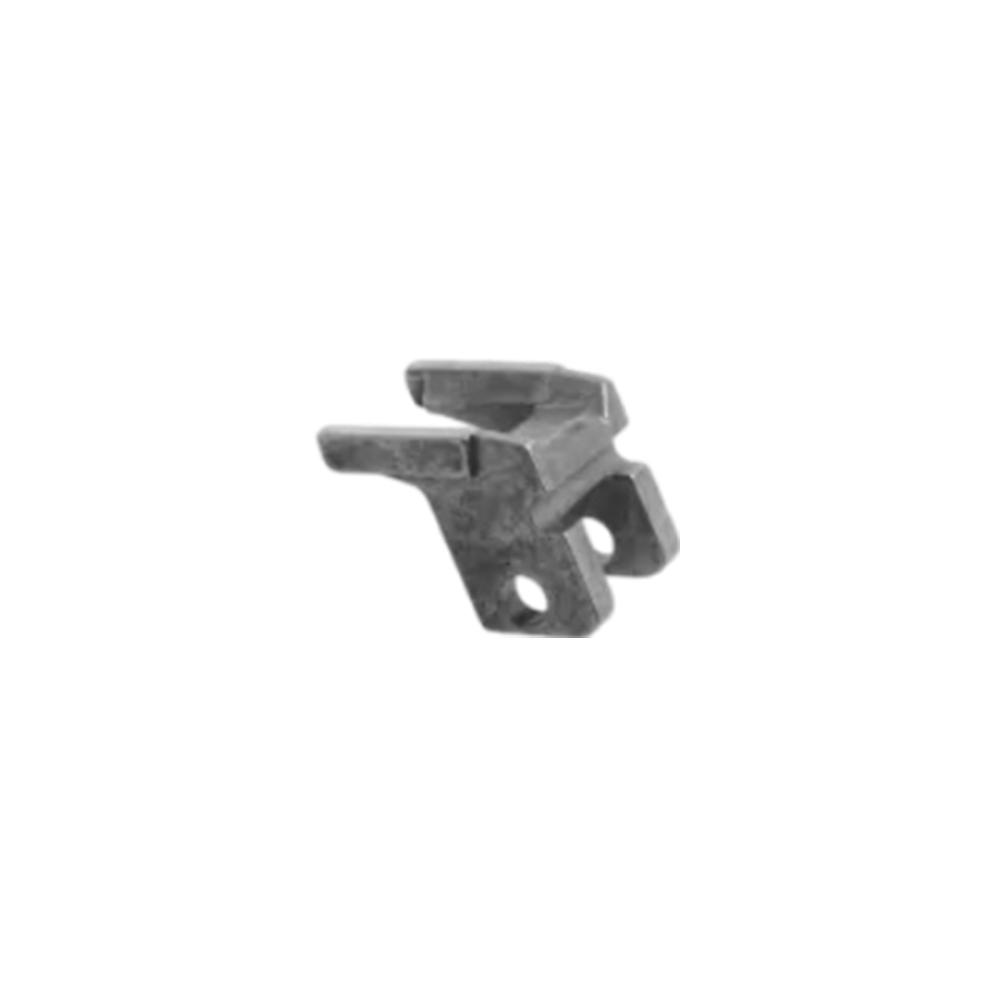 Small metal mounting bracket with two holes