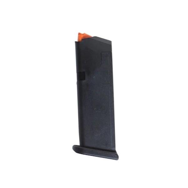 Black magazine with orange tip