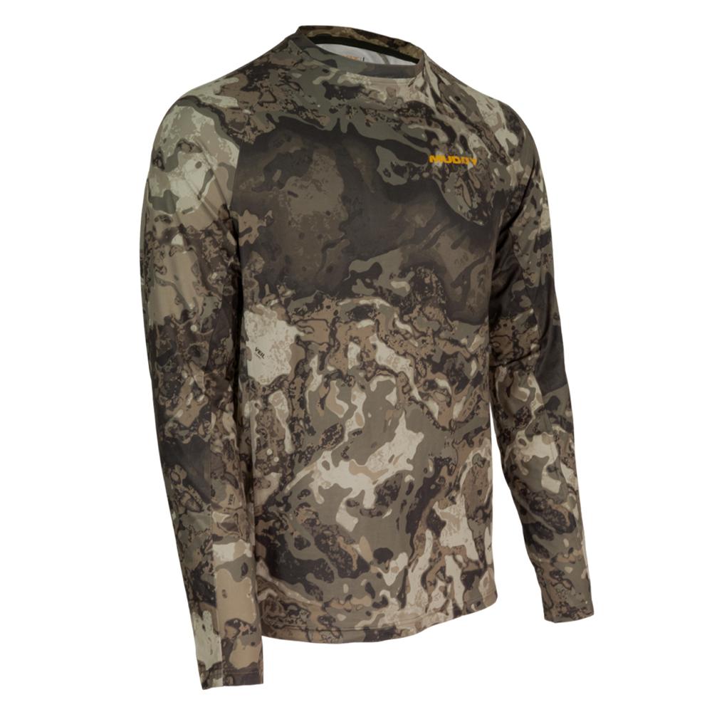 Long-sleeve camouflage performance hunting shirt