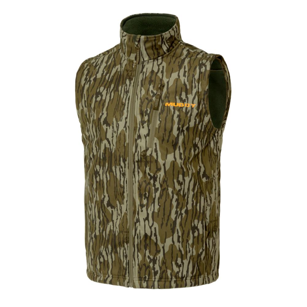 Camouflage sleeveless vest for outdoor activities