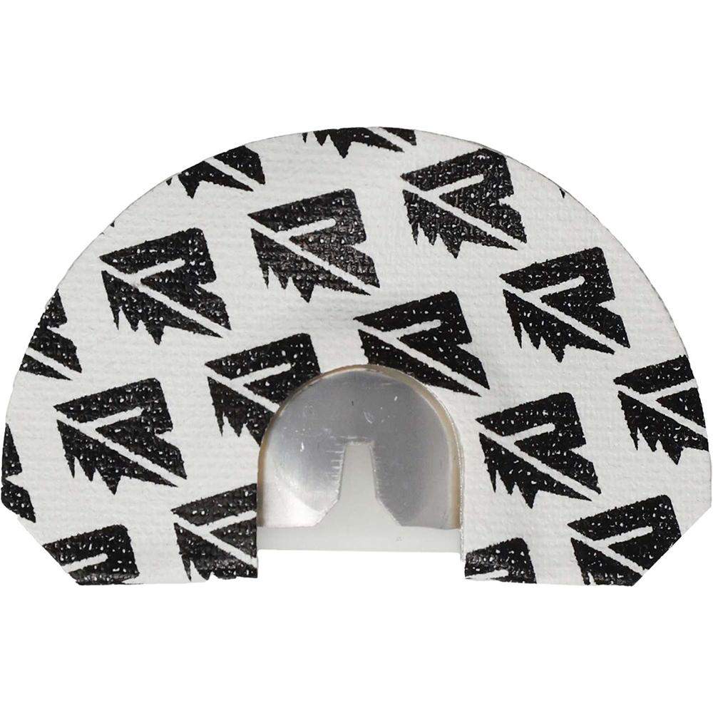 Turkey diaphragm mouth call with patterned tape