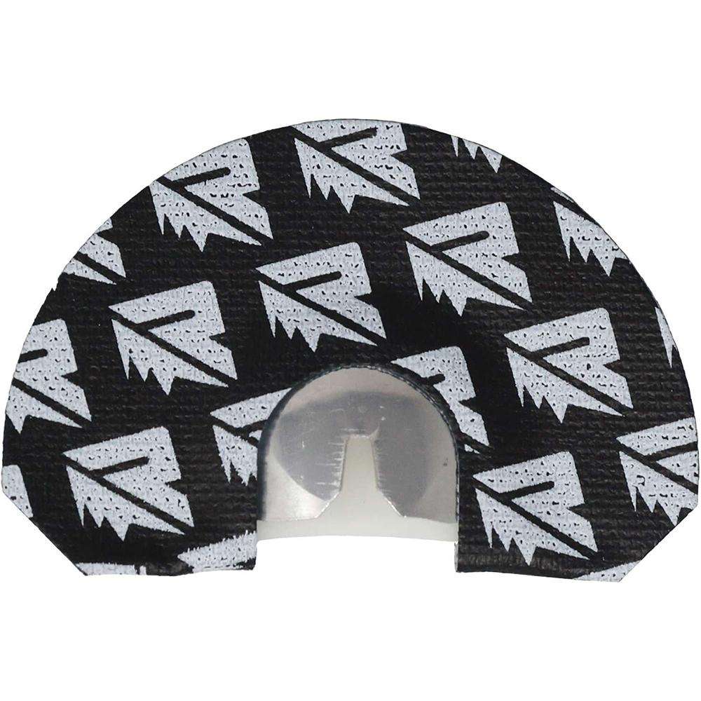 Black and white patterned turkey mouth call