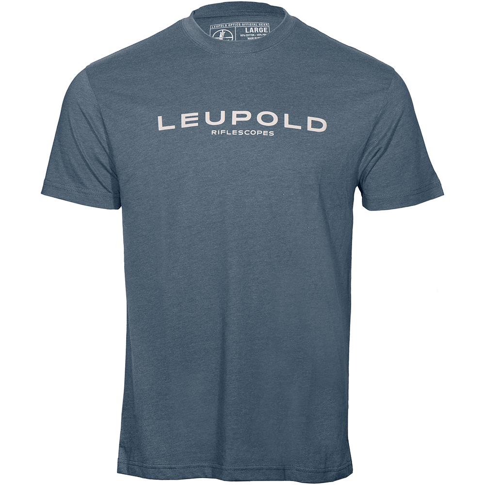 Blue Leupold Riflescopes logo T-shirt