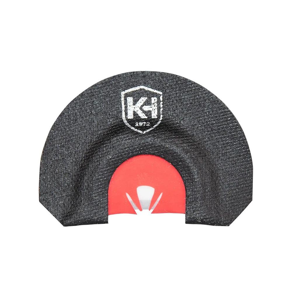 Black and red turkey diaphragm mouth call