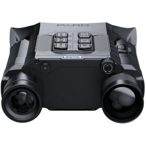 Digital night vision binoculars with dual lenses