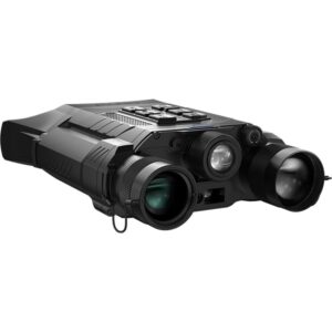 Advanced night vision binocular device with multiple lenses