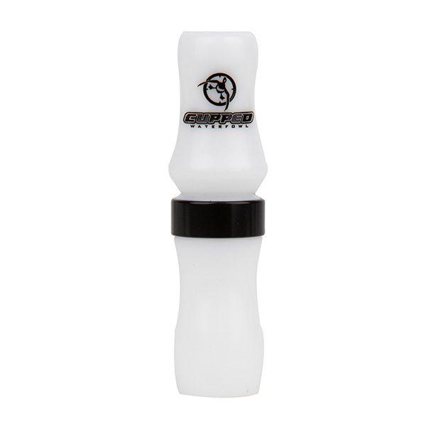 White Gupped Waterfowl duck call with black band