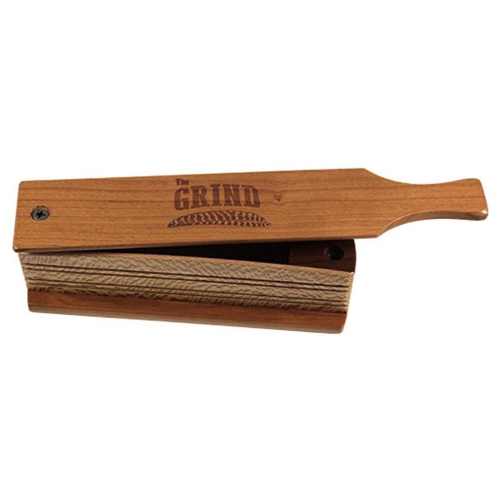Wooden duck call with engraved logo