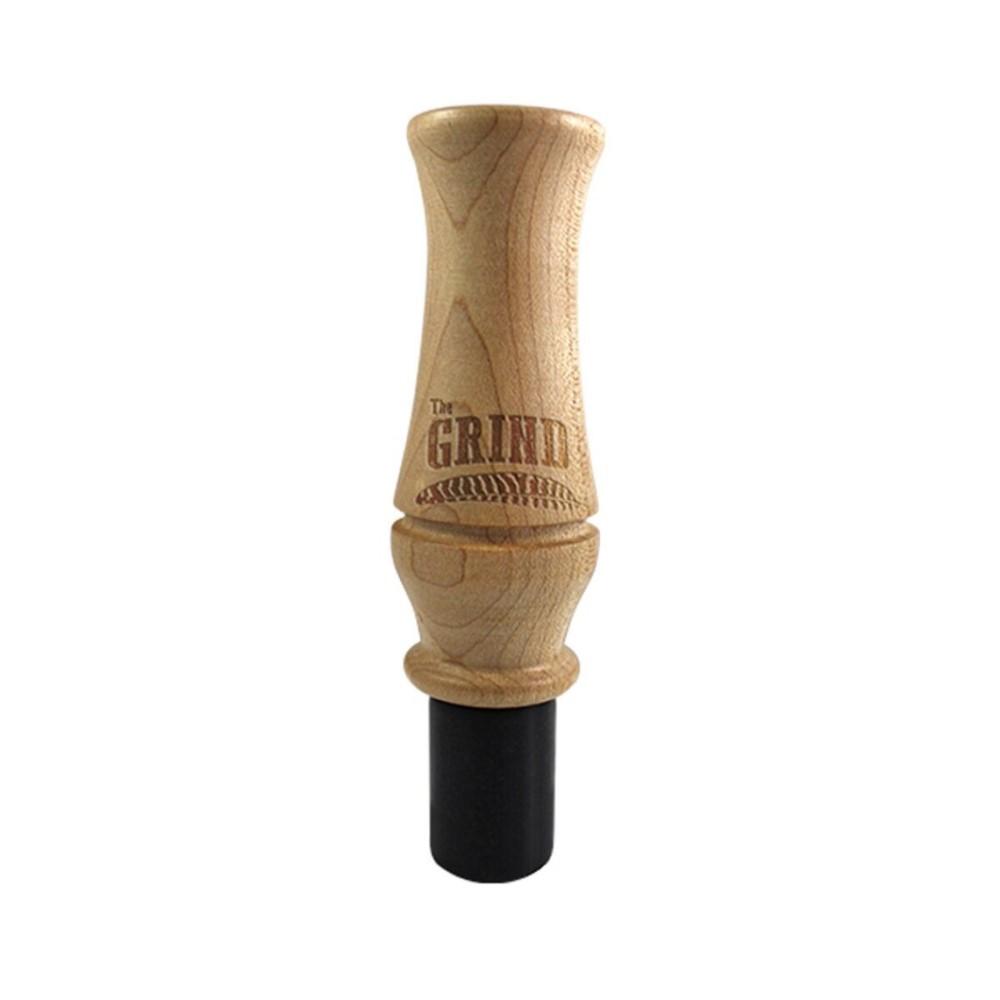 Wooden duck call with engraved logo