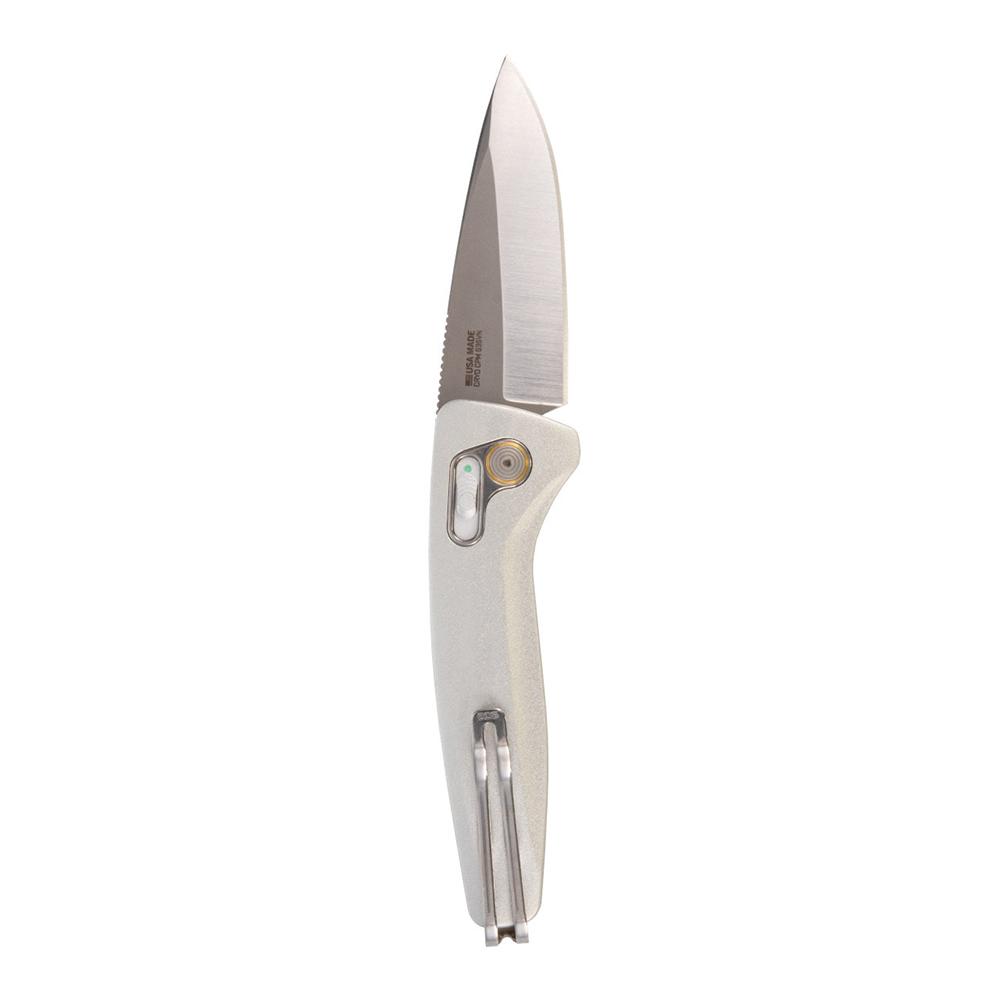 Modern stainless steel folding pocket knife