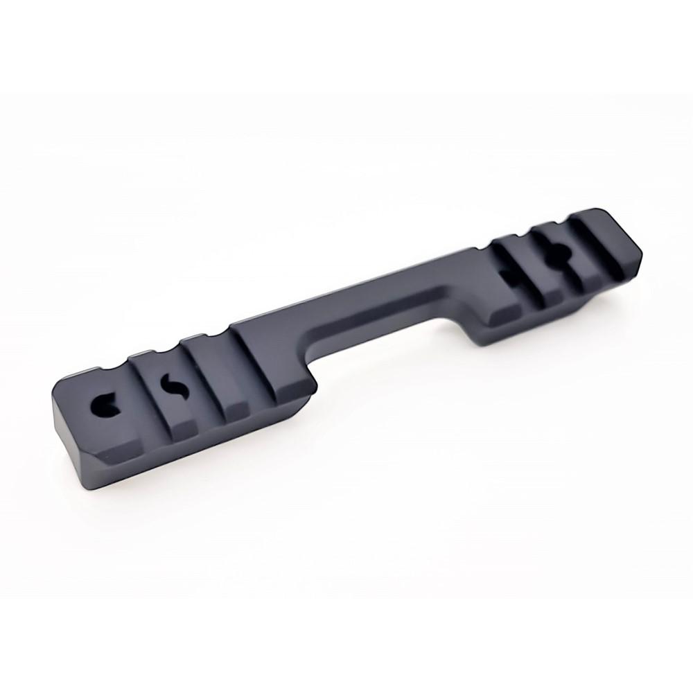Dark gray metal mounting bracket on white background