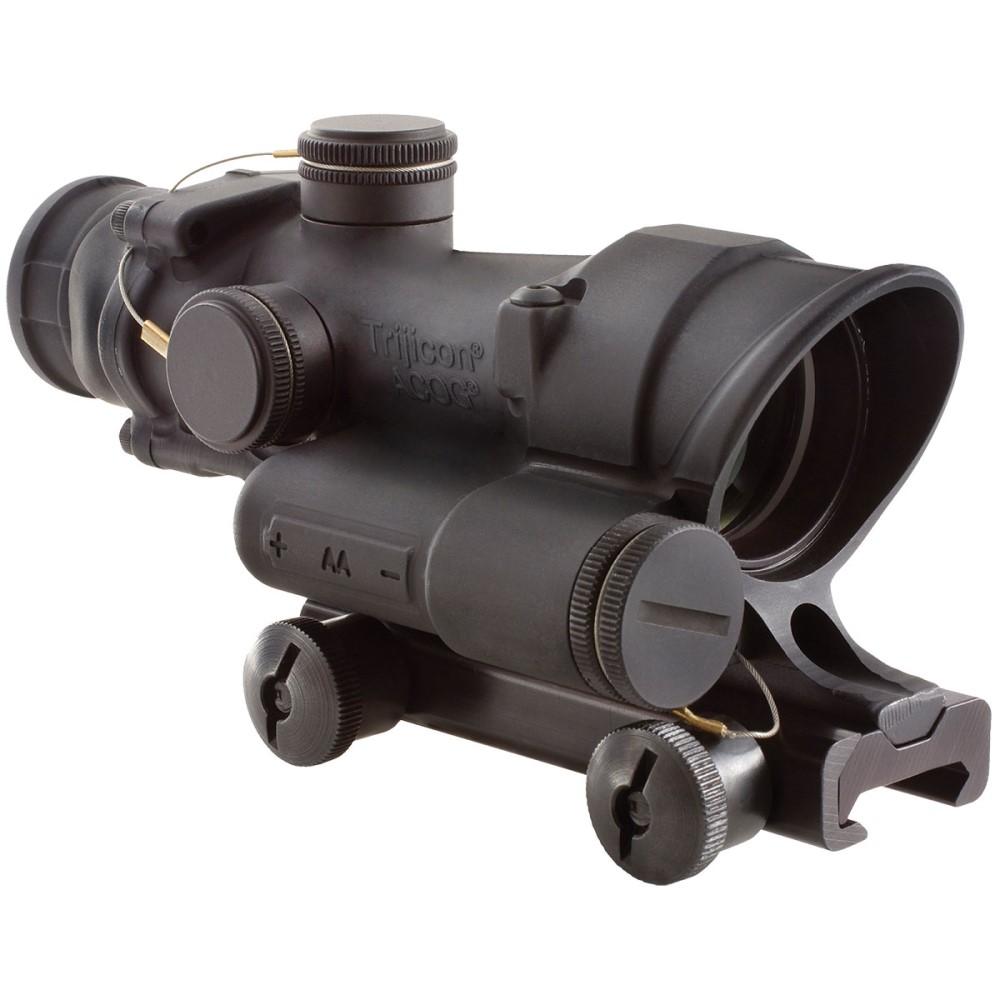 Trijicon ACOG rifle scope on mount