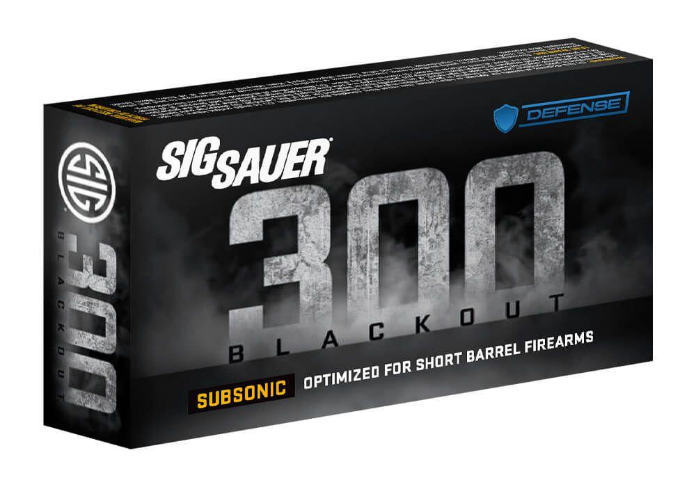 Sig-Sauer .300 Blackout 194gr SUBSONIC – 20rd