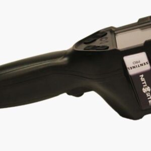 Handheld black barcode scanner device