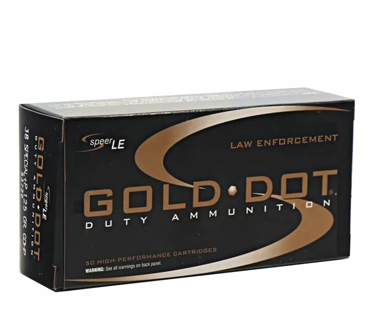 Gold Dot law enforcement duty ammunition box