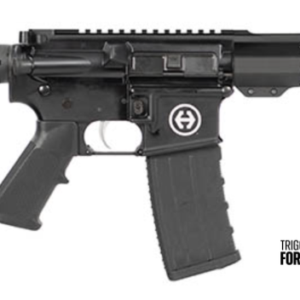 AR-style rifle with binary trigger kit