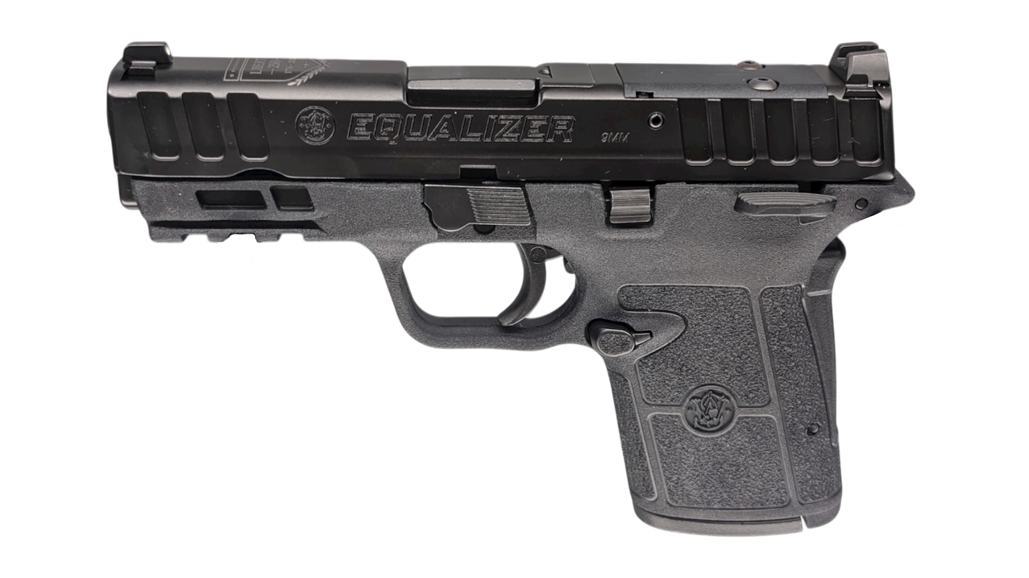 Black Smith Wesson Equalizer 9mm pistol