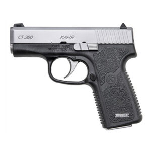 Kahr CT380 semi-automatic handgun on white background