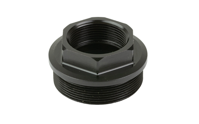 Black threaded pipe adapter fitting