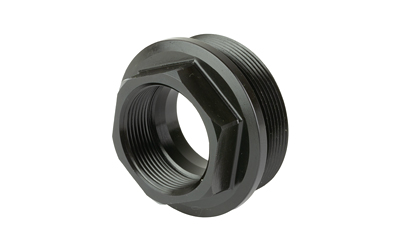 Black metal threaded hex bushing fitting