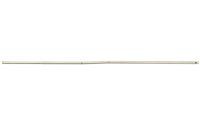 Long slim metal rod on white background