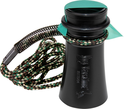 Black turkey call with camo lanyard
