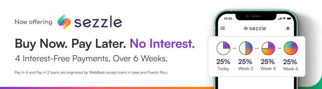 Sezzle Buy Now Pay Later promotional image