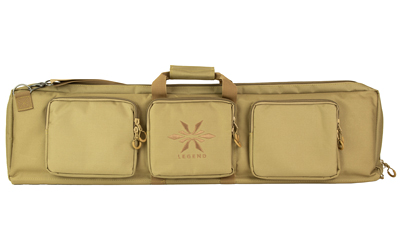 Beige multi-pocket carrying bag with zipper compartments