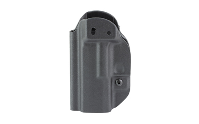 Black polymer concealed carry pistol holster