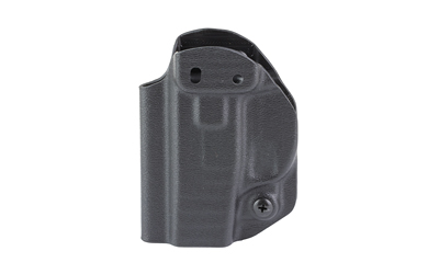 Black polymer concealed carry handgun holster