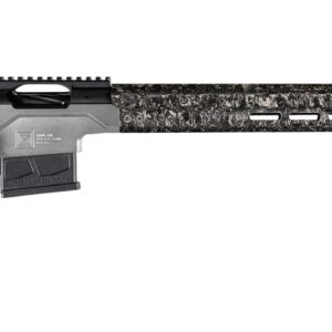 Modern precision rifle with a sleek design