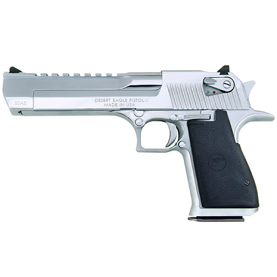 Silver Desert Eagle .50 AE pistol