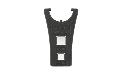 Black plastic multi-purpose wrench tool