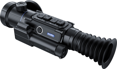Digital night vision scope with rubber eyecup