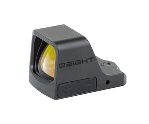 Compact red dot sight for firearms