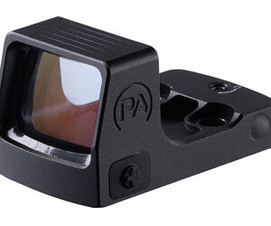 Compact black reflex red dot sight optic