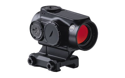 Black red dot sight optic with mount