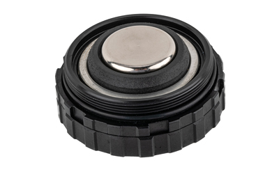 Round magnetic mount with black ridged base