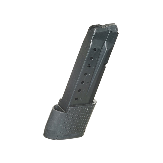 Handgun magazine with grip extension baseplate