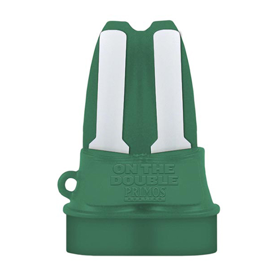 Green Primos double-reed duck call device