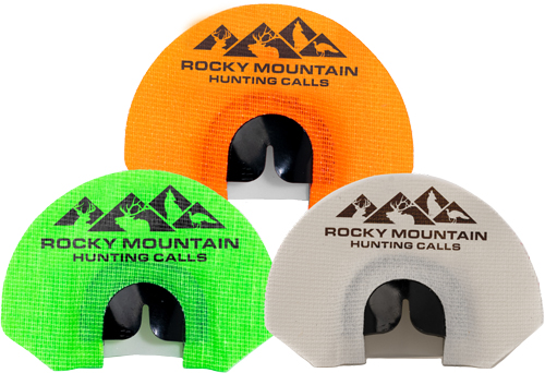 Three Rocky Mountain diaphragm hunting calls