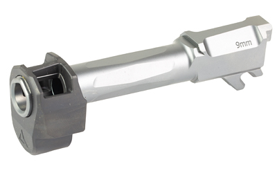 Stainless steel 9mm pistol barrel