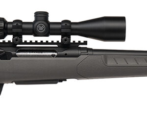 Bolt-action rifle with mounted scope