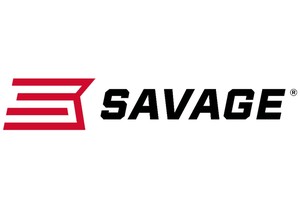 Savage logo in red and black