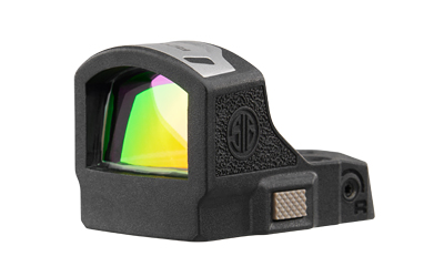 Compact red dot sight with green lens