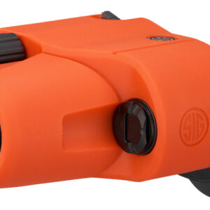 Orange laser rangefinder monocular device