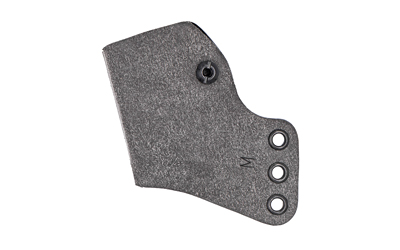 Textured metal blade component with mounting holes