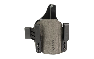 Black Kydex concealed carry handgun holster