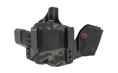 Camo inside-the-waistband pistol holster with mag carrier